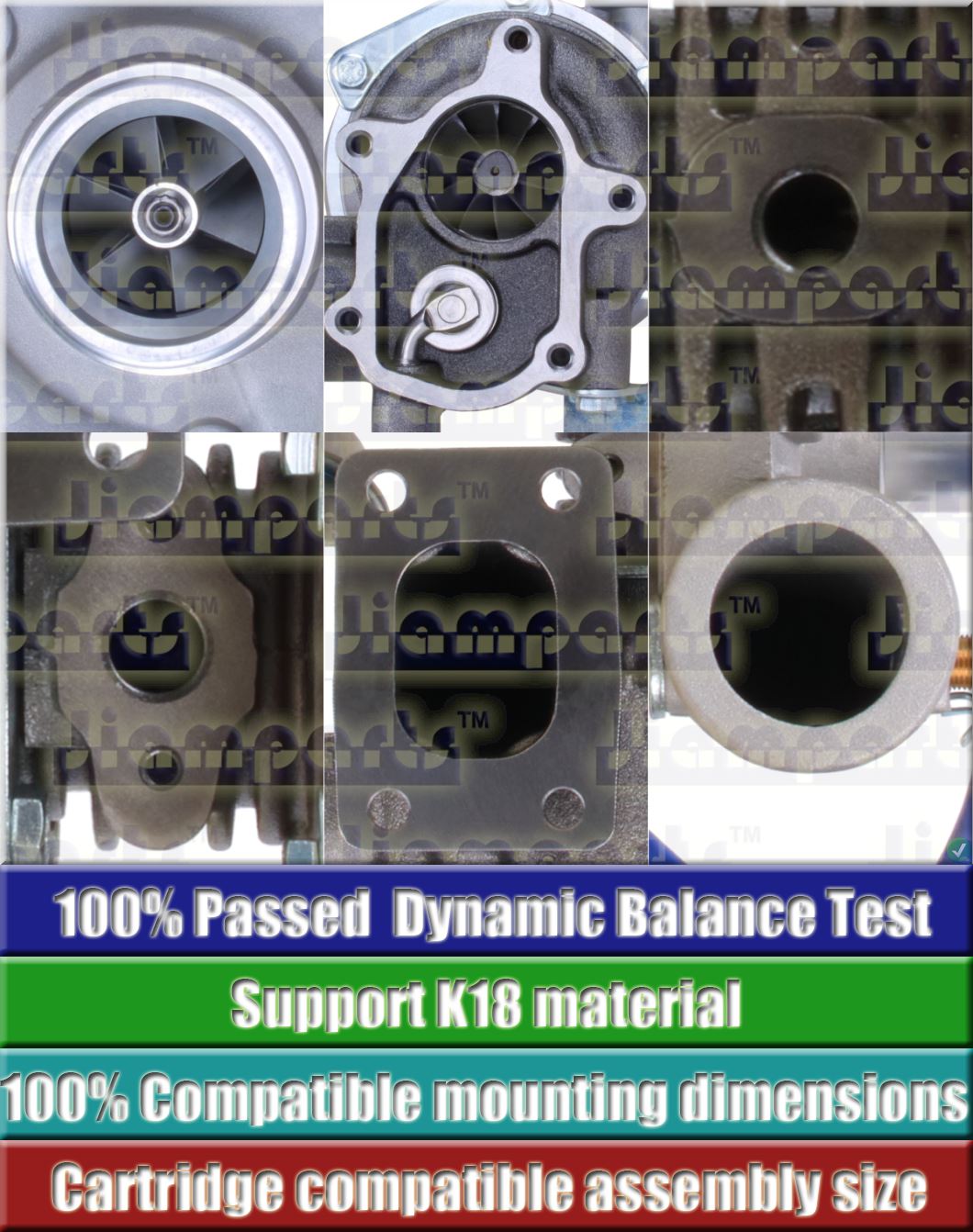 Description image:Turbocharger TB2818 702365-5001
