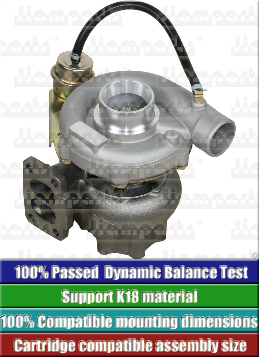 Description image:Turbocharger TBP419 702422-0008