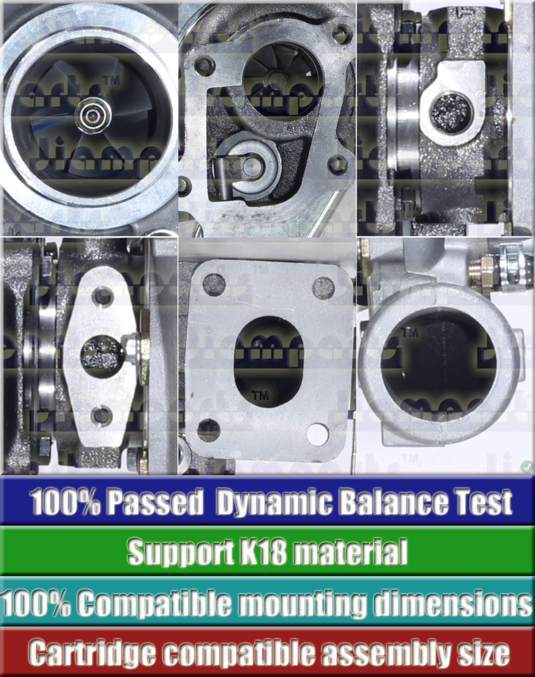 Description image:Turbocharger GT2052S 703389-5001