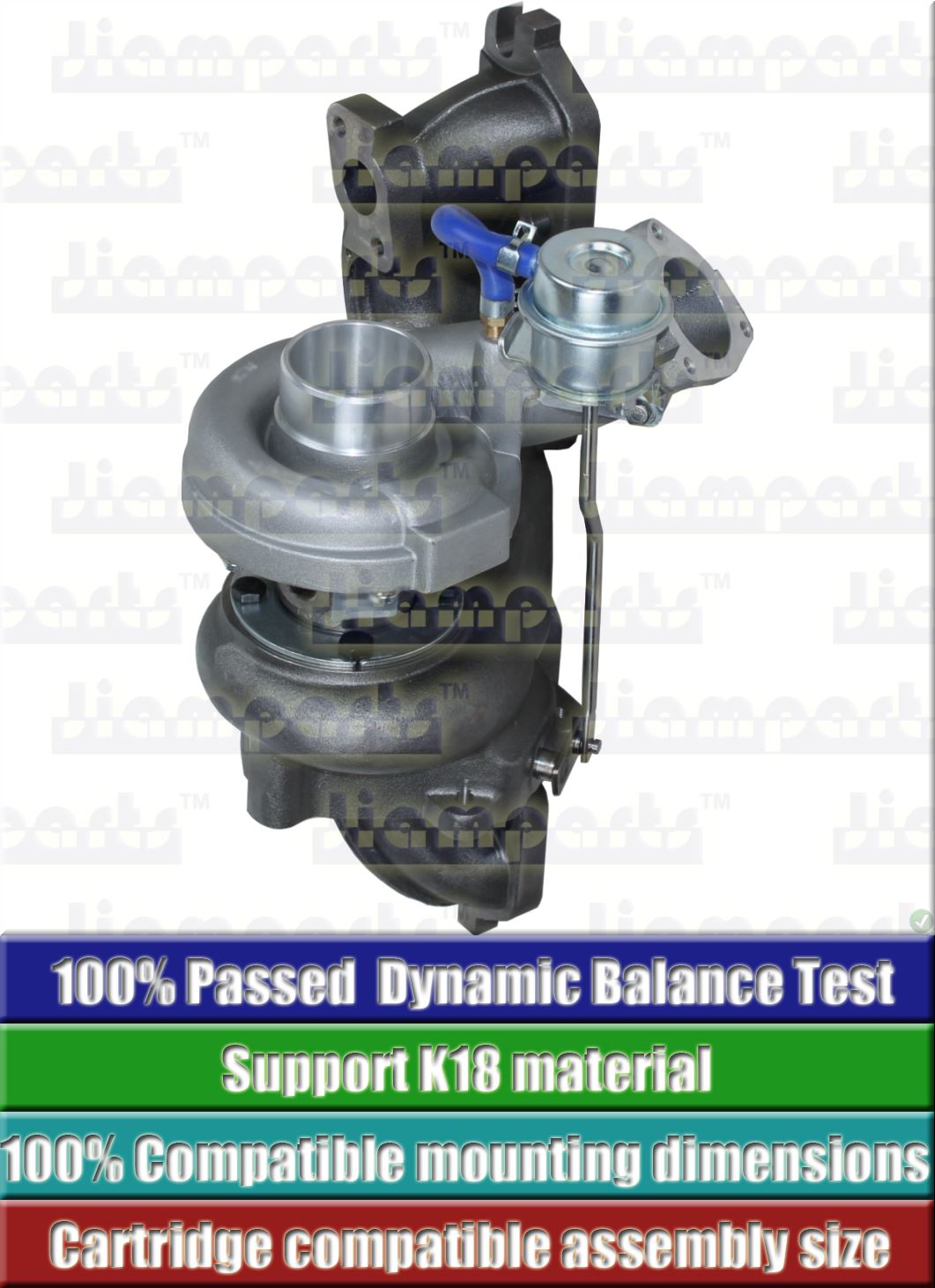Description image:Turbocharger GT2256MS 704136-0001