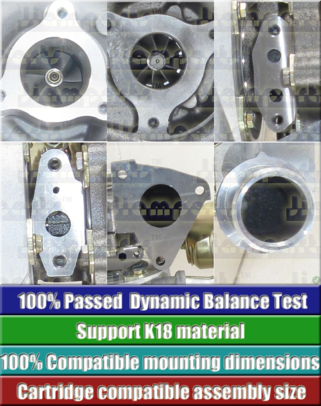 Description image:Turbocharger NISSAN GT2052V_705954-0015
