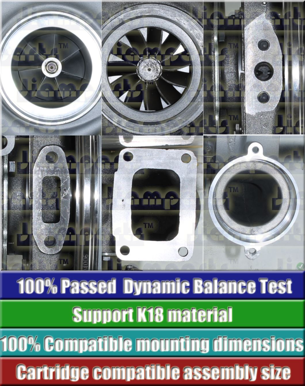 Description image:Turbocharger BTL7510 709102-5001S