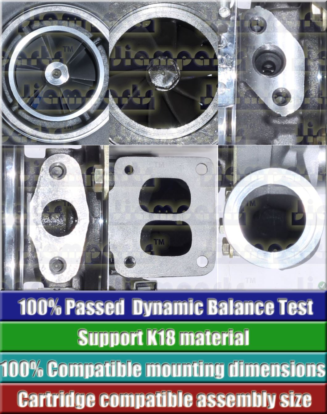 Description image:Turbocharger GT4288 709574-5003S