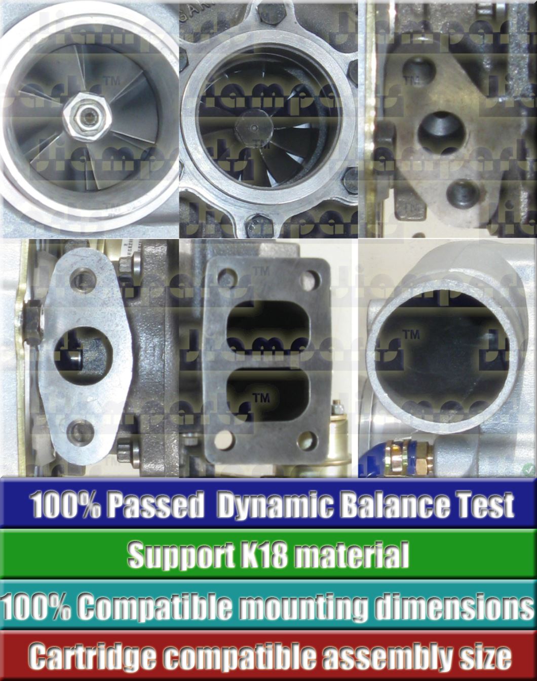 Description image:Turbocharger GT3571S 709942-0002