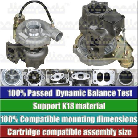 Showcase image:Turbocharger TBP419 702422-0008