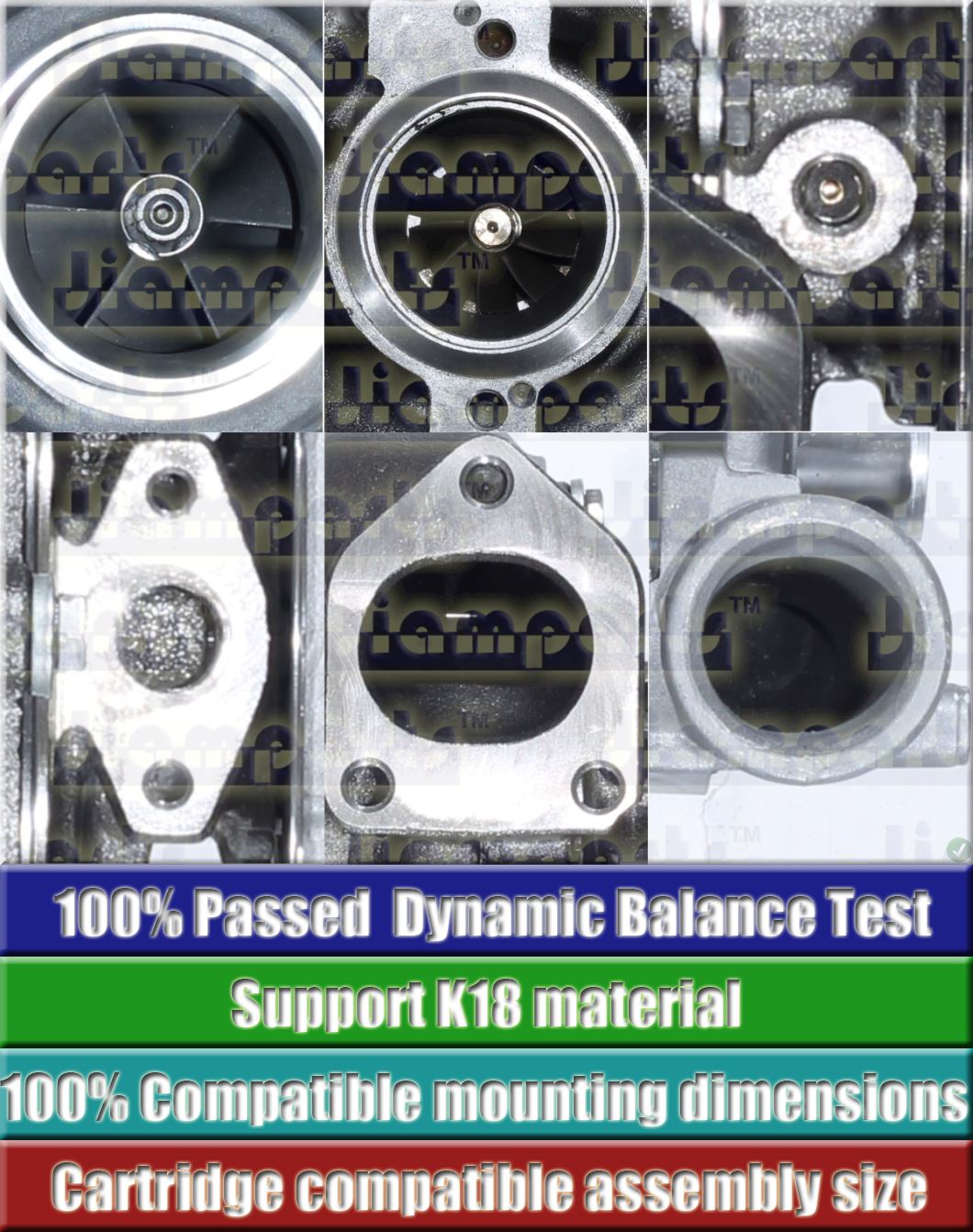 Description image:Turbocharger GT2256V;GTA2256V 712541-1