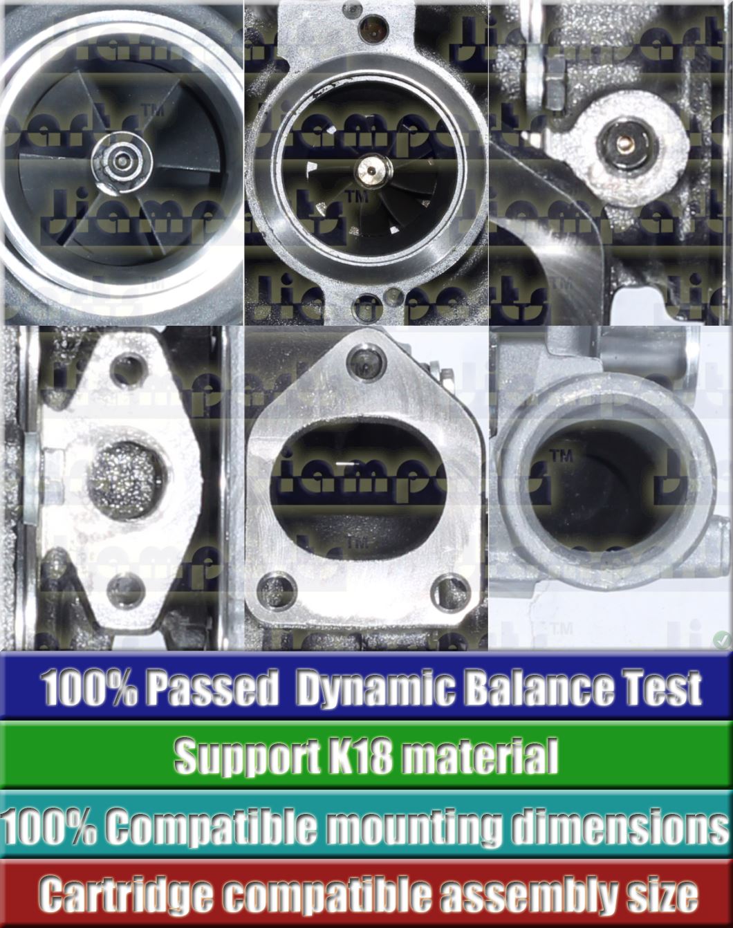 Description image:Turbocharger GT2256V;GTA2256V 712541-5001