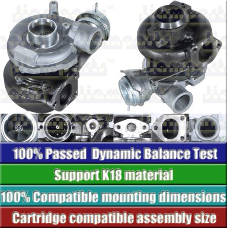 Showcase image:Turbocharger GT2256V;GTA2256V 712541-0003