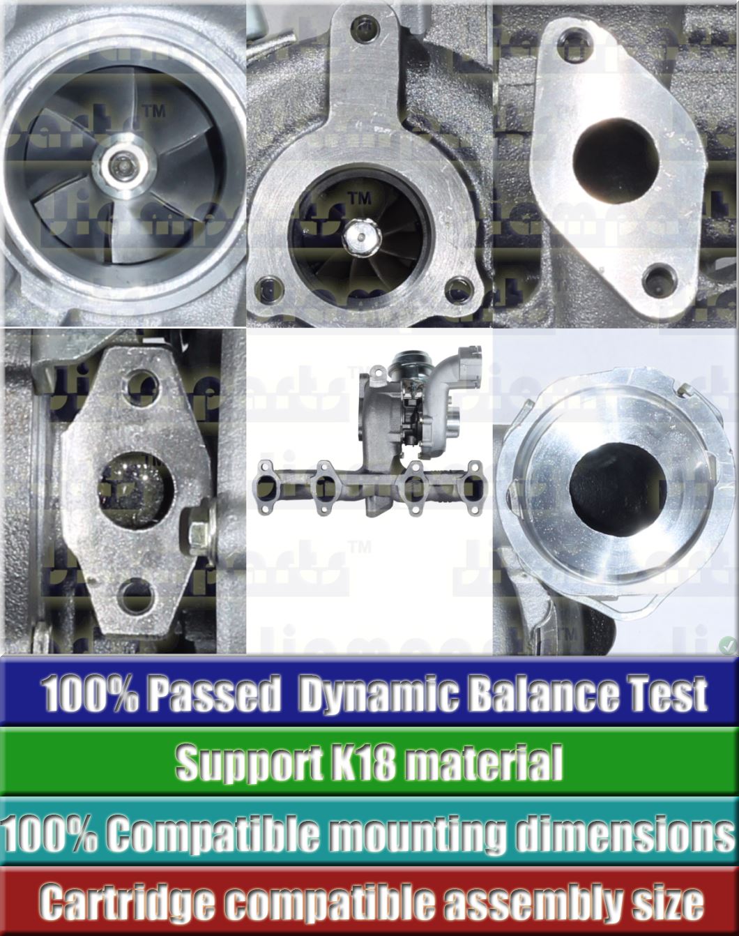 Description image:Turbocharger GTA1749MV 03G253014G