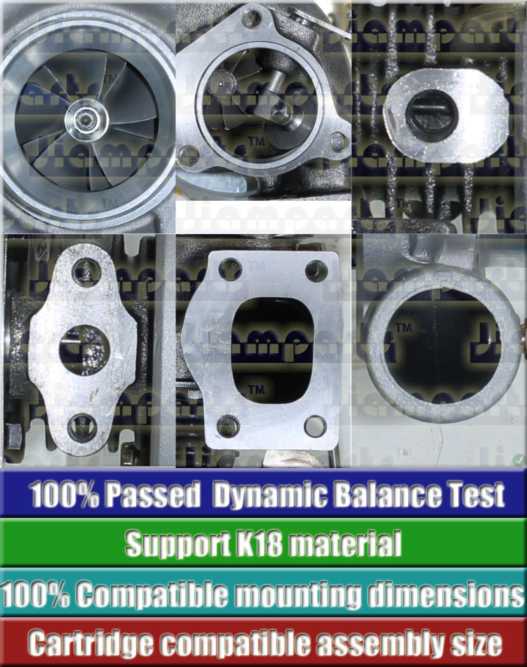 Description image:Turbocharger TB2558 758817-0001S