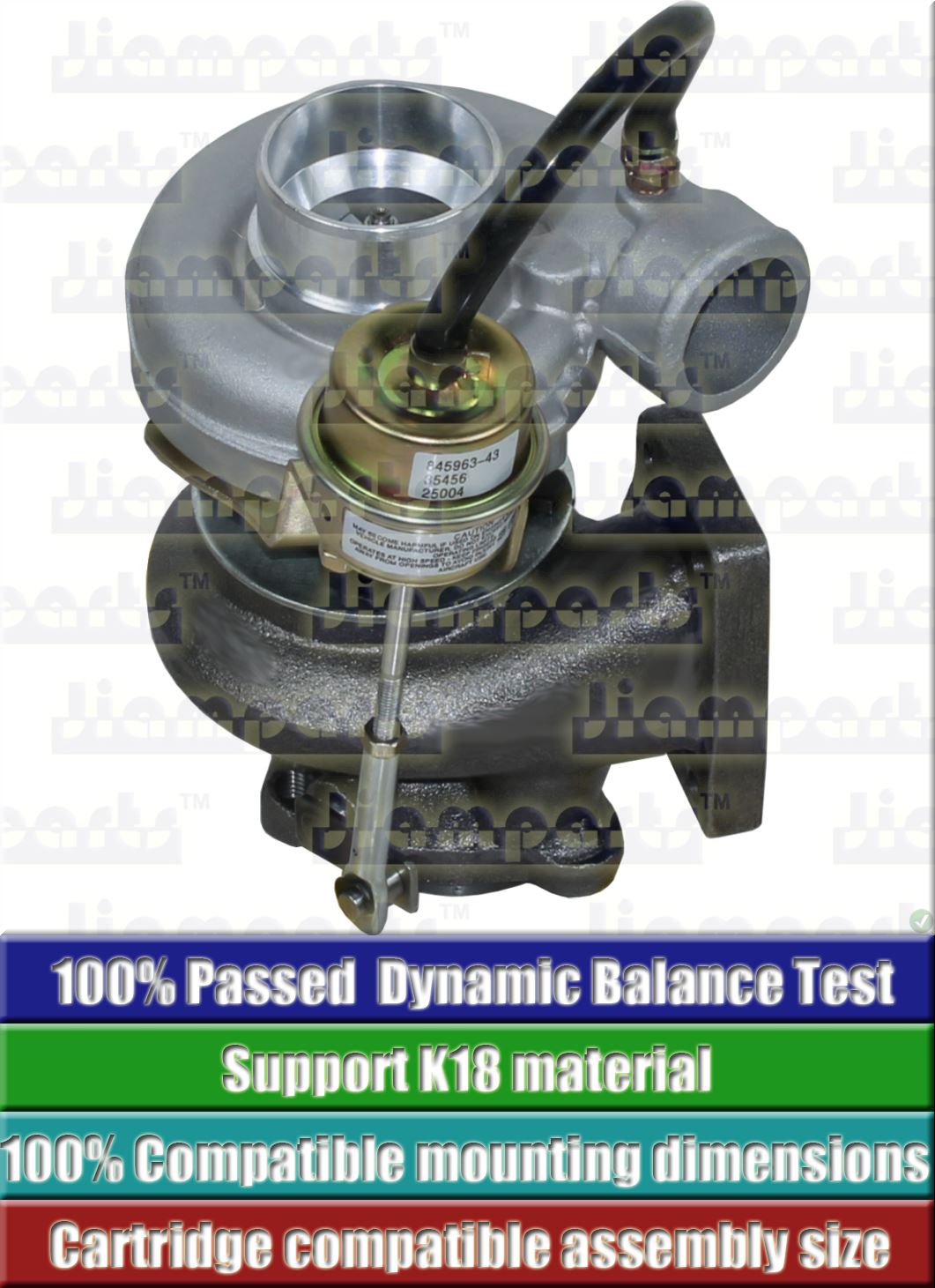 Description image:Turbocharger TB2558 758817-1
