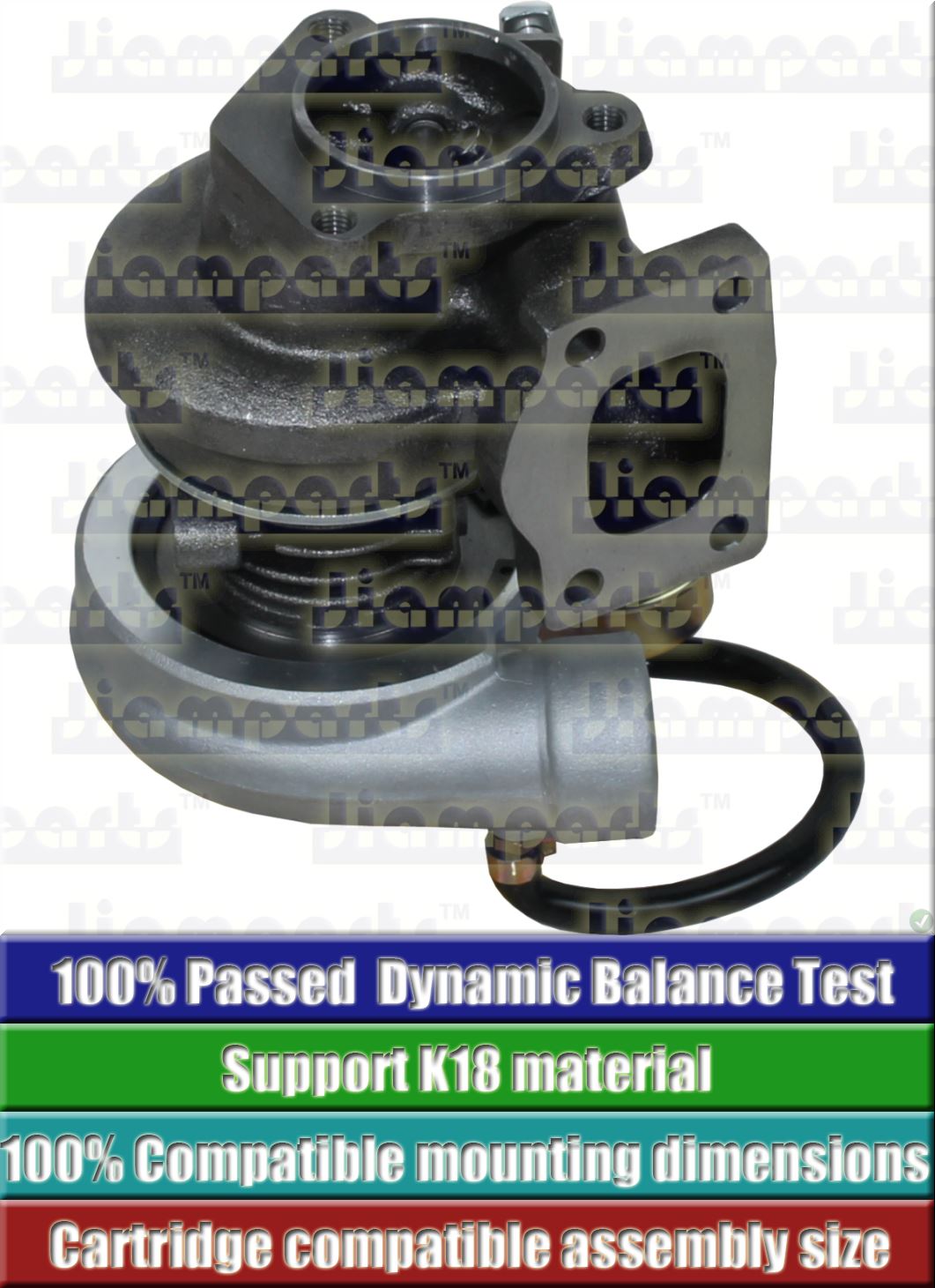 Description image:Turbocharger TB2558 758817-1