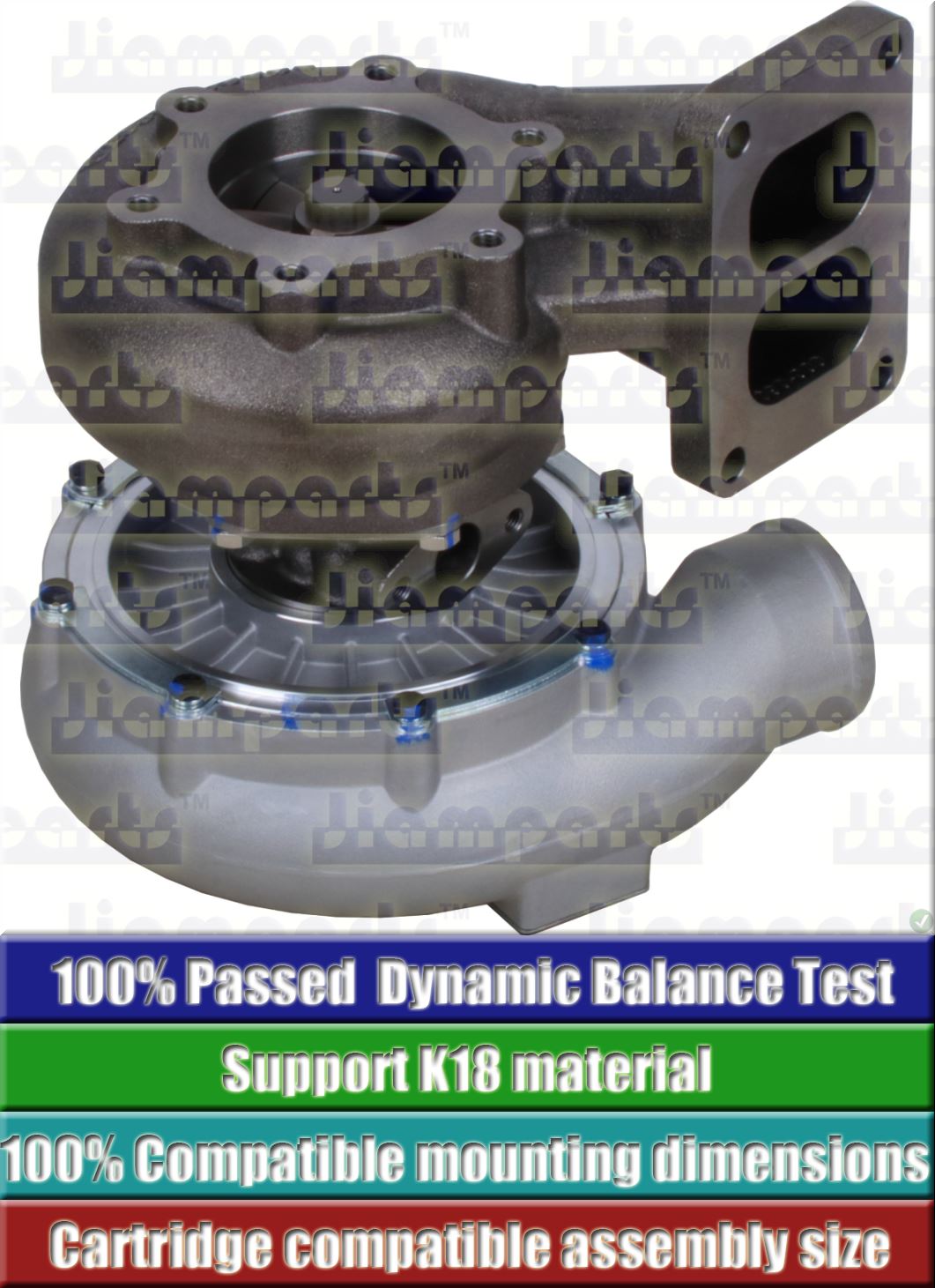 Description image:Turbocharger J95S C38AB-38AB630-R