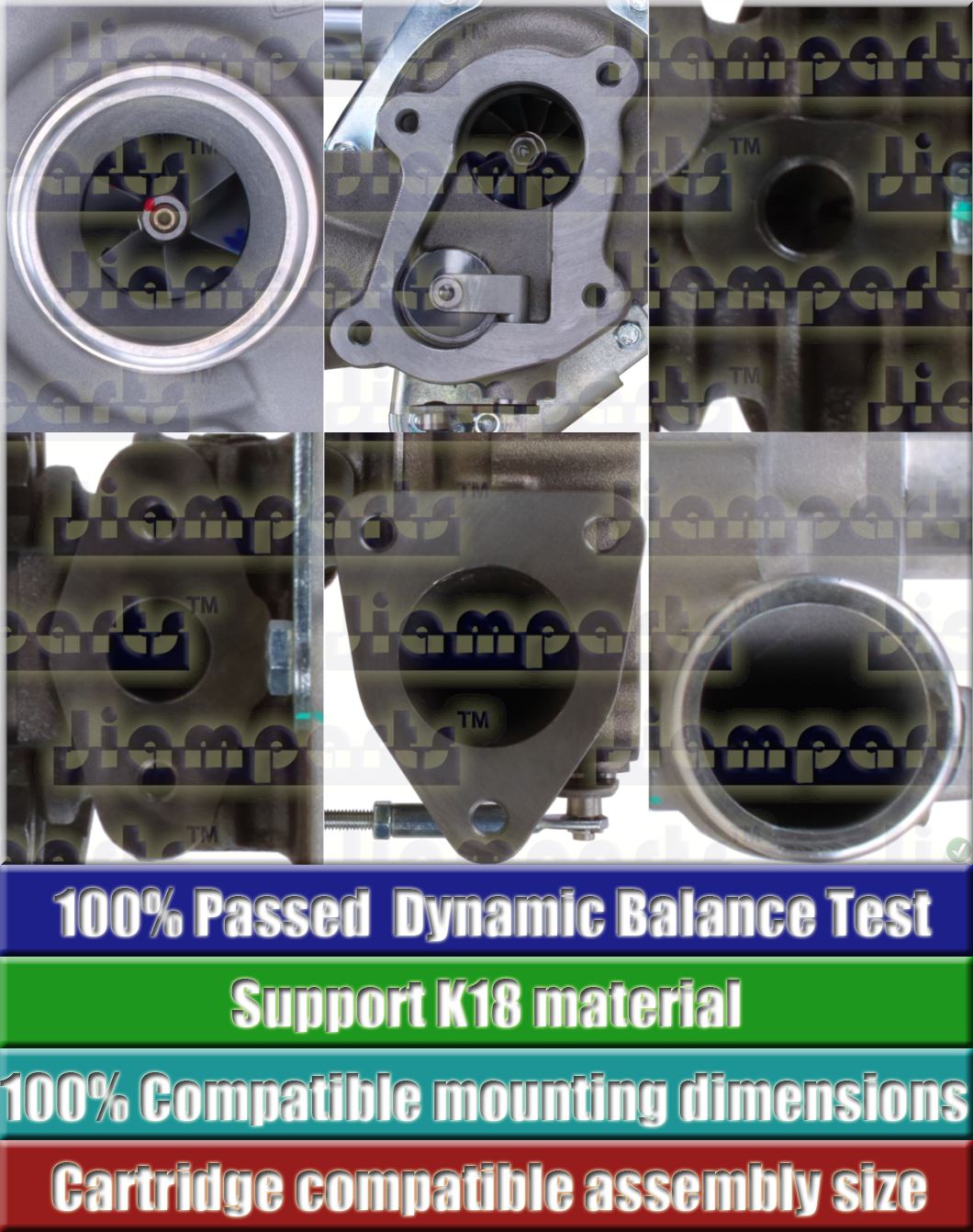 Description image:Turbocharger DK4B-1118010 DK4B-1118010