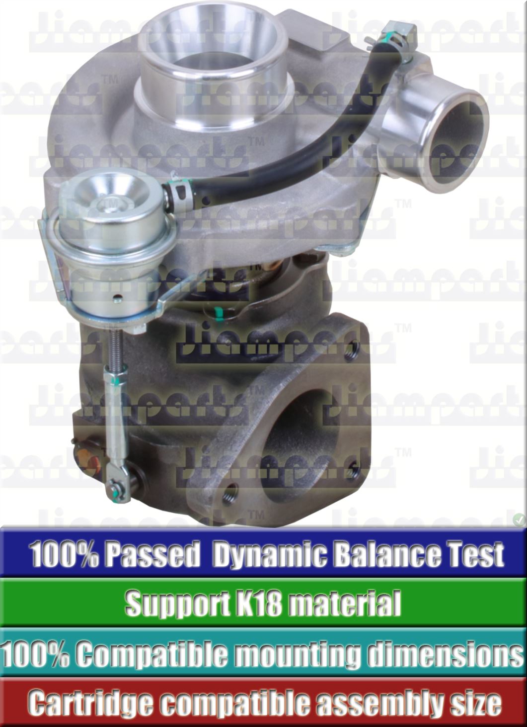 Description image:Turbocharger HP60-3 DK5-1118010