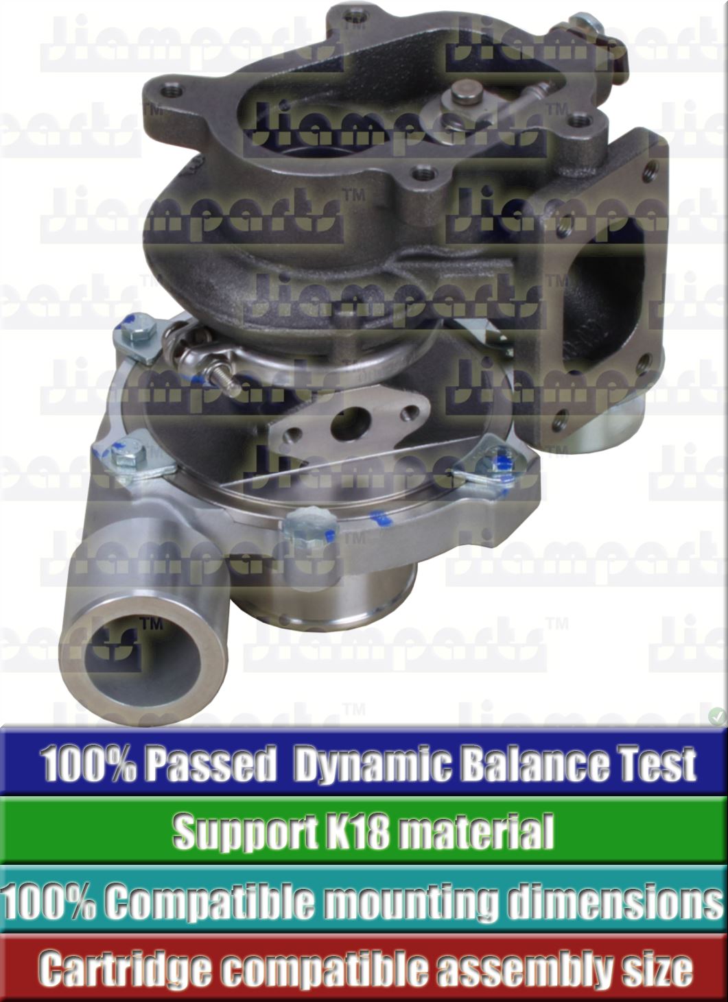 Description image:Turbocharger JP60S E049339000439-R