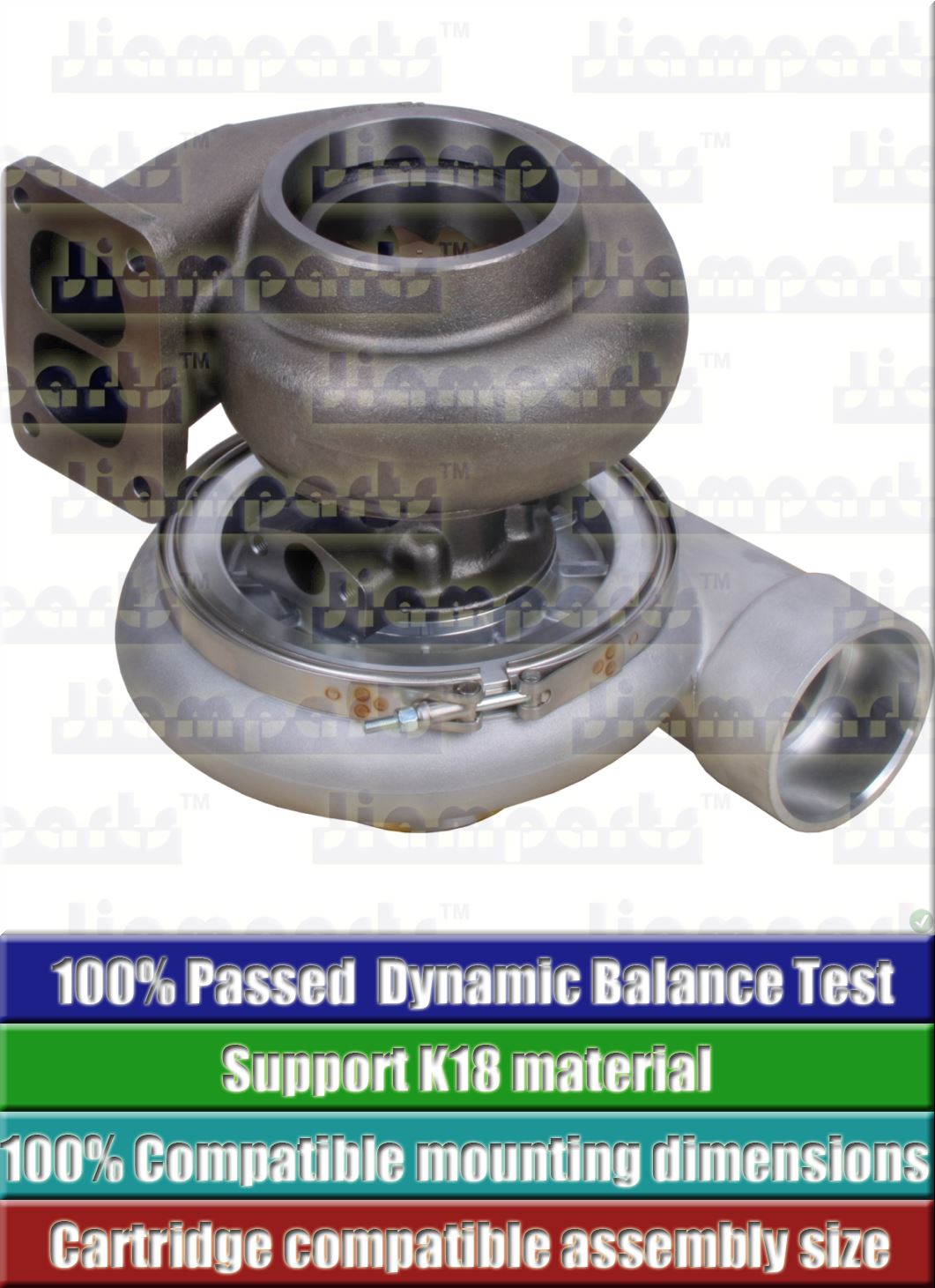 Description image:Turbocharger KTR110G-QD6B JM0187