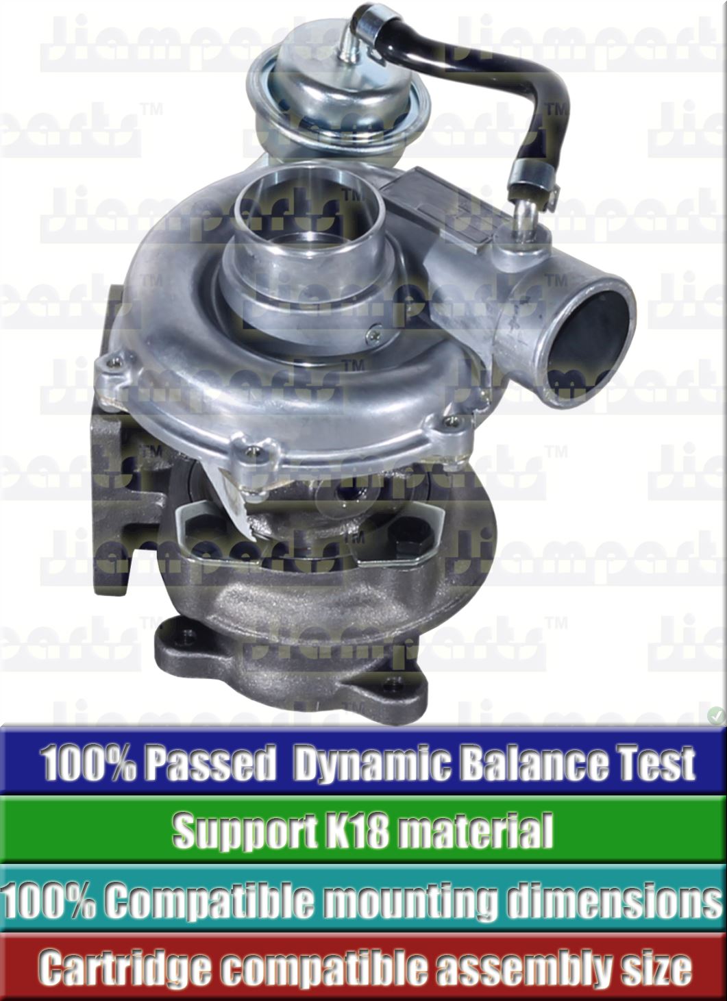 Description image:Turbocharger RHB52W-52002AP15NRBRL3911CZ NB150040