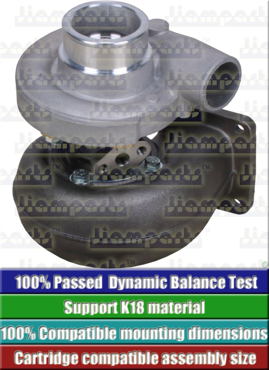 Description image:Turbocharger S200S055 RE509435-K