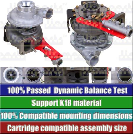 Showcase image:Turbocharger RHG8V S1760-E0101-G