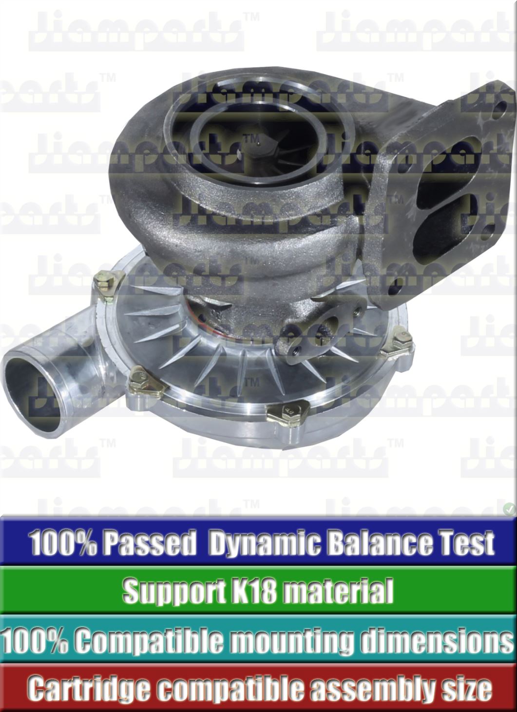 Description image:Turbocharger RHB7-87004P28NFBRL515B VB150022