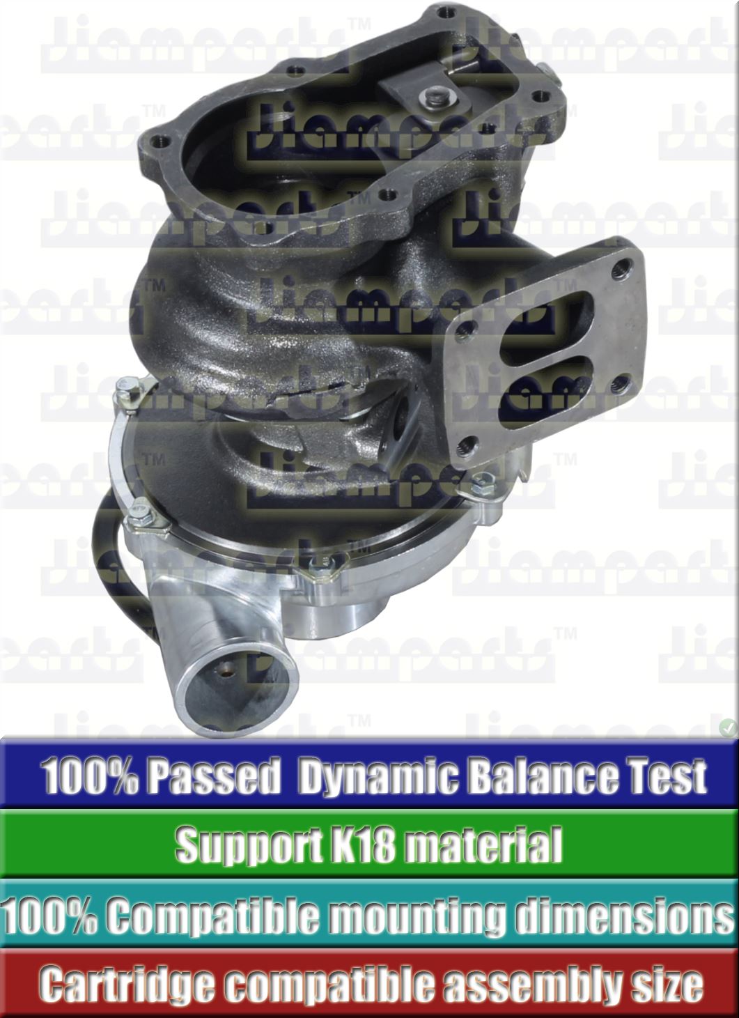 Description image:Turbocharger RHC62E-1186Q26NABRLL5213BZ VB240085