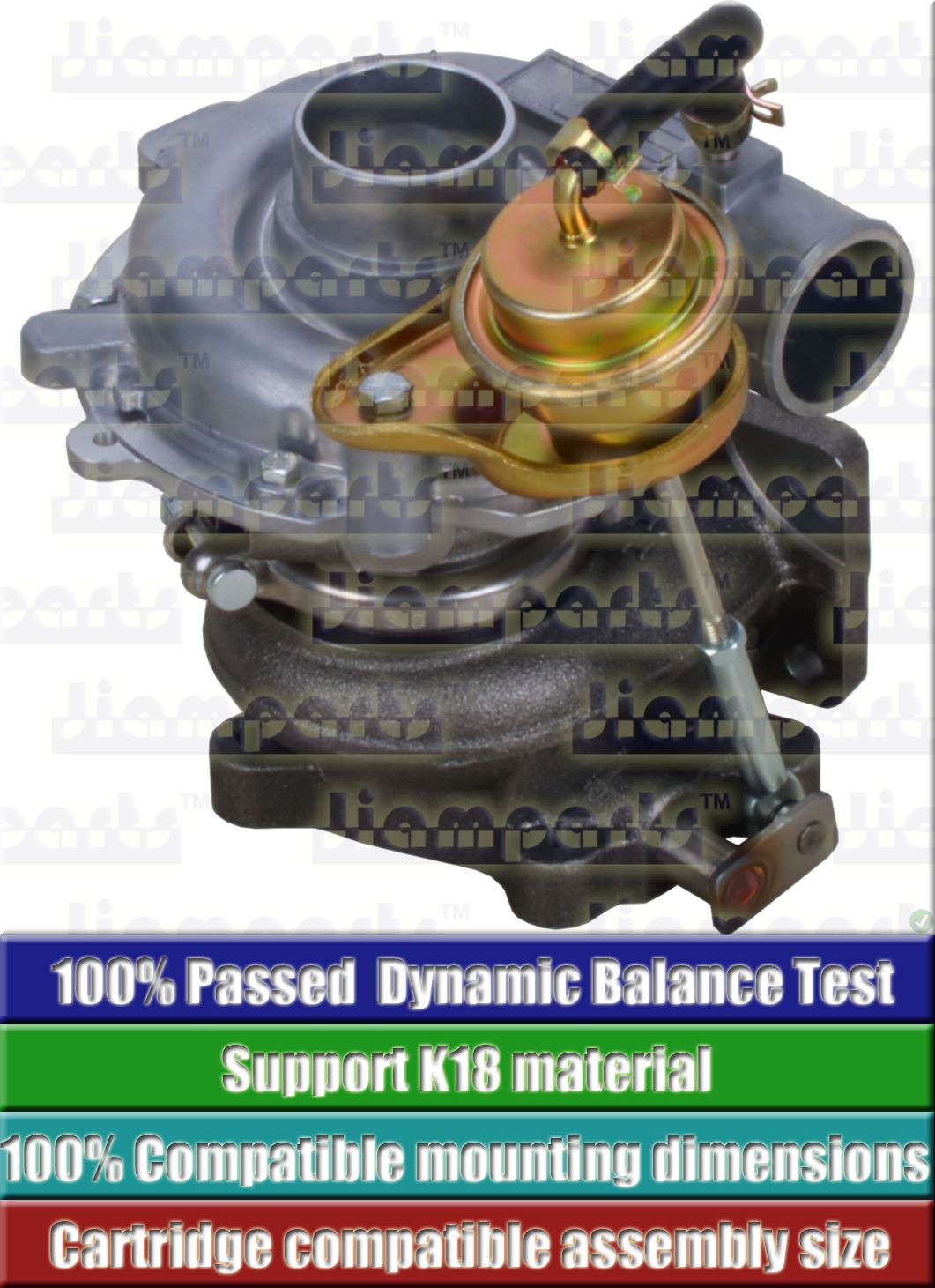 Description image:Turbocharger RHF4H VB420076-T