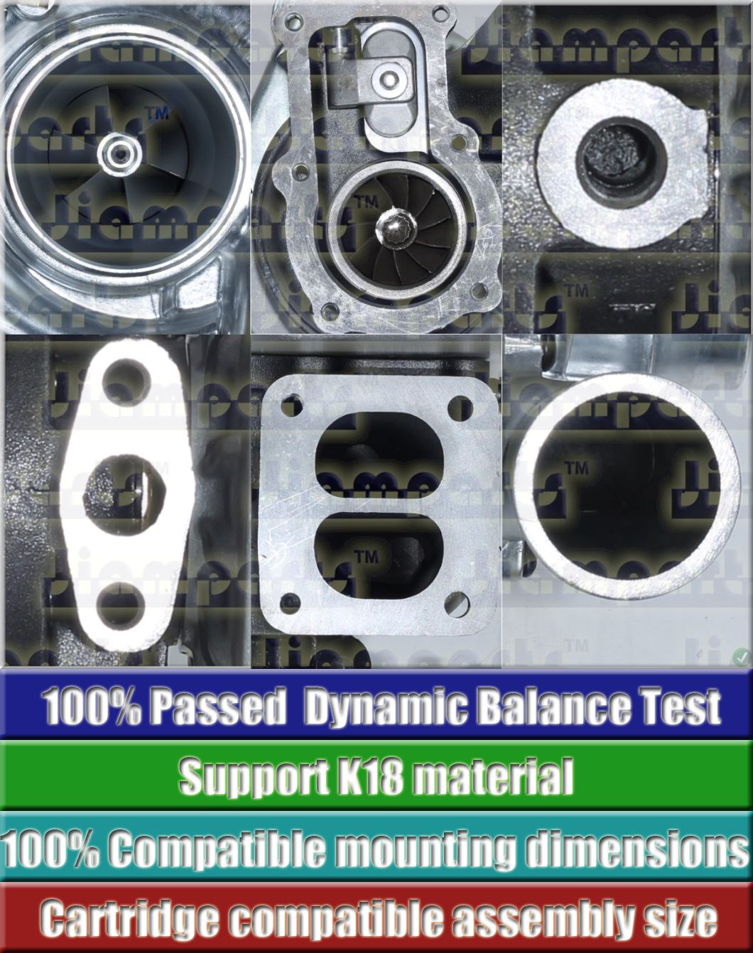 Description image:Turbocharger RHE62 VB720041