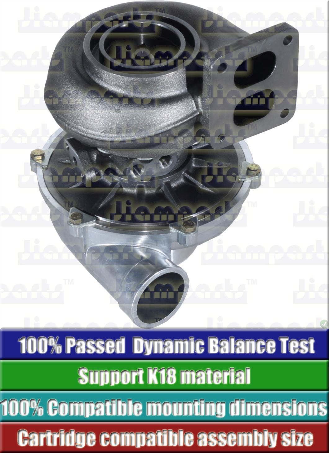 Description image:Turbocharger RHE8-14201Q38NABRL661CUAT VB740016