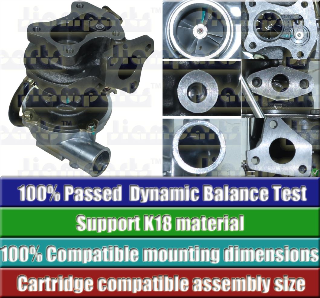 Description image:Turbocharger RHB32BW-68002BP14NRBRL314CBZ VD110094