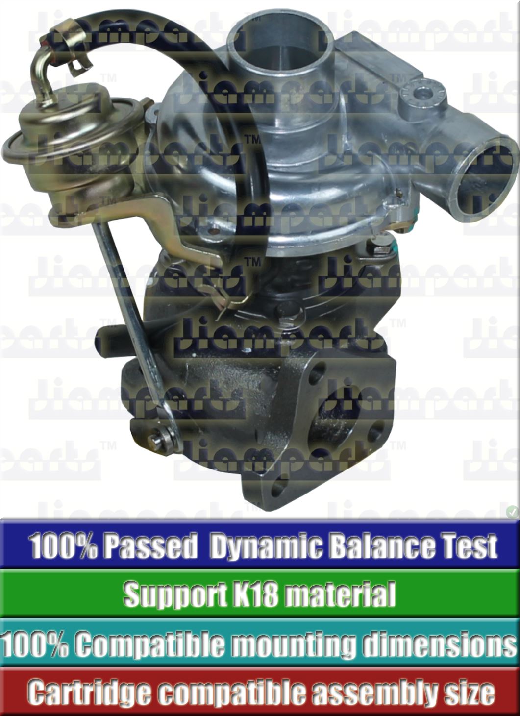 Description image:Turbocharger RHB32BW-68002BP14NRBRL314CBZ VD110094