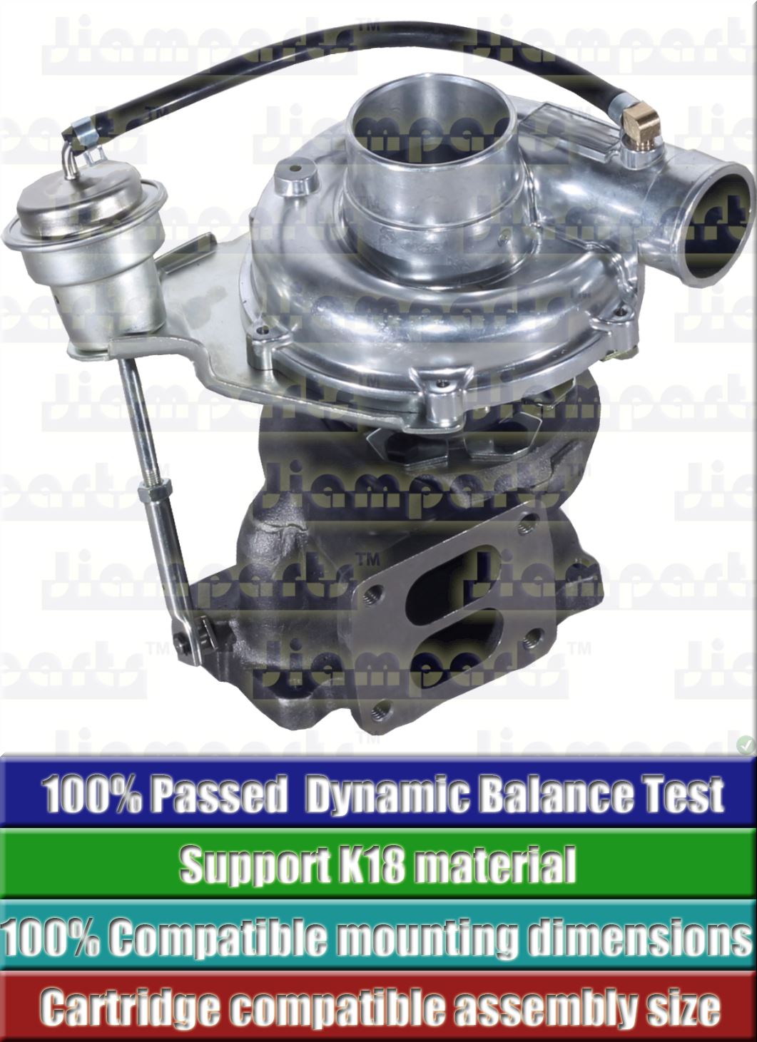 Description image:Turbocharger RHC62E-1186Q26NABRLL5213BZ VD240085
