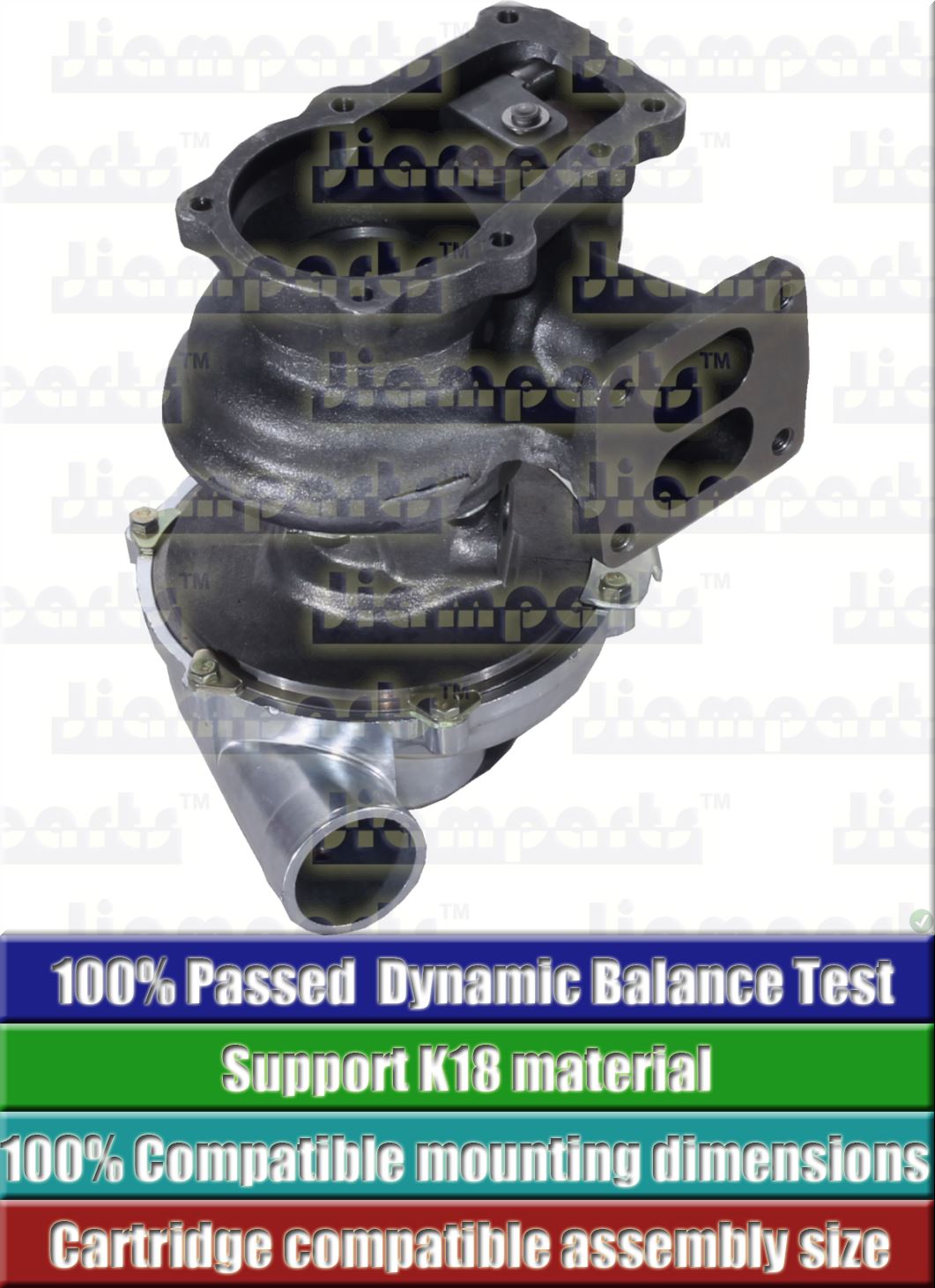 Description image:Turbocharger RHC62E-1186Q26NABRLL5213BZ VD240085