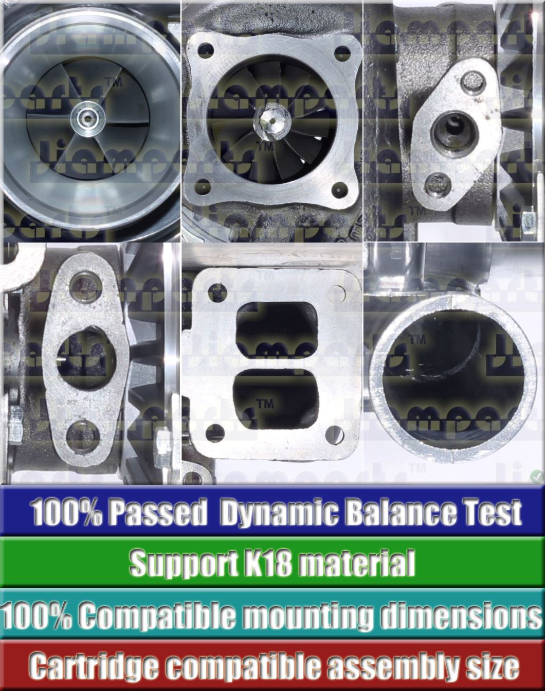 Description image:Turbocharger RHE7-14201Q41NMBRL612CA 1144003340