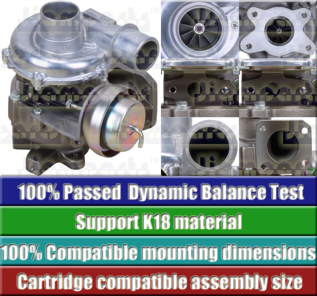 Description image:Turbocharger RHV4 VFD20021