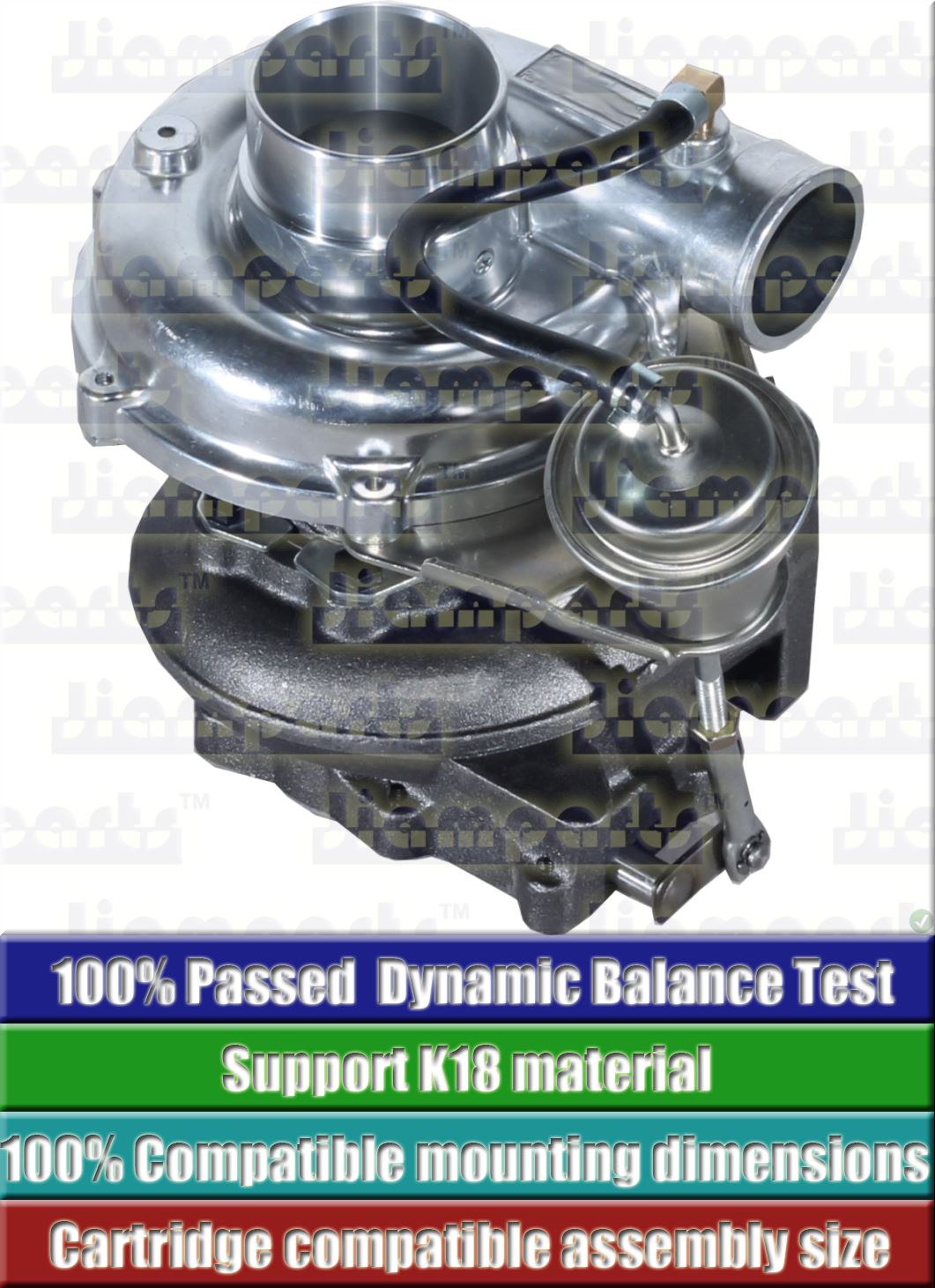 Description image:Turbocharger RHC62W-1183P17NABRLL5213CHBZ 24100-2263A