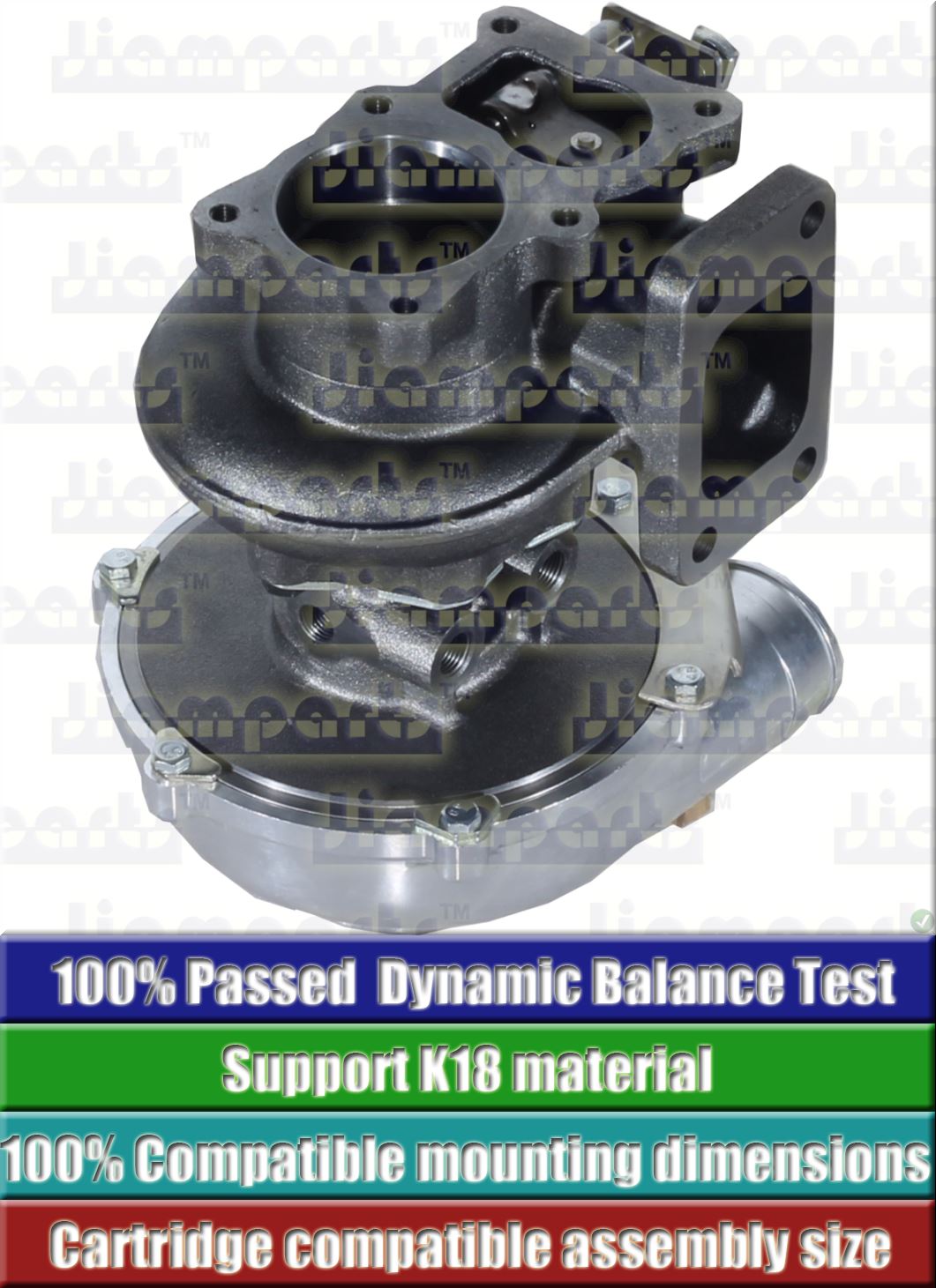 Description image:Turbocharger RHC62W-1183P17NABRLL5213CHBZ 24100-2263A