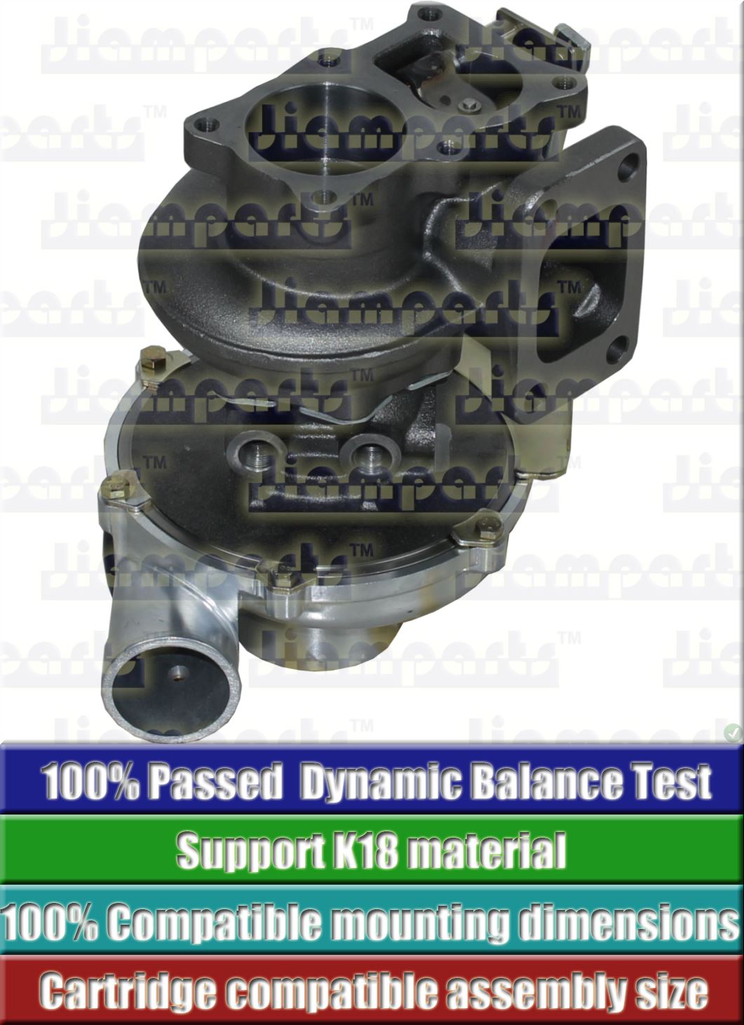 Description image:Turbocharger RHC62W-1183P20NABRLL5213CHBZ VH240039
