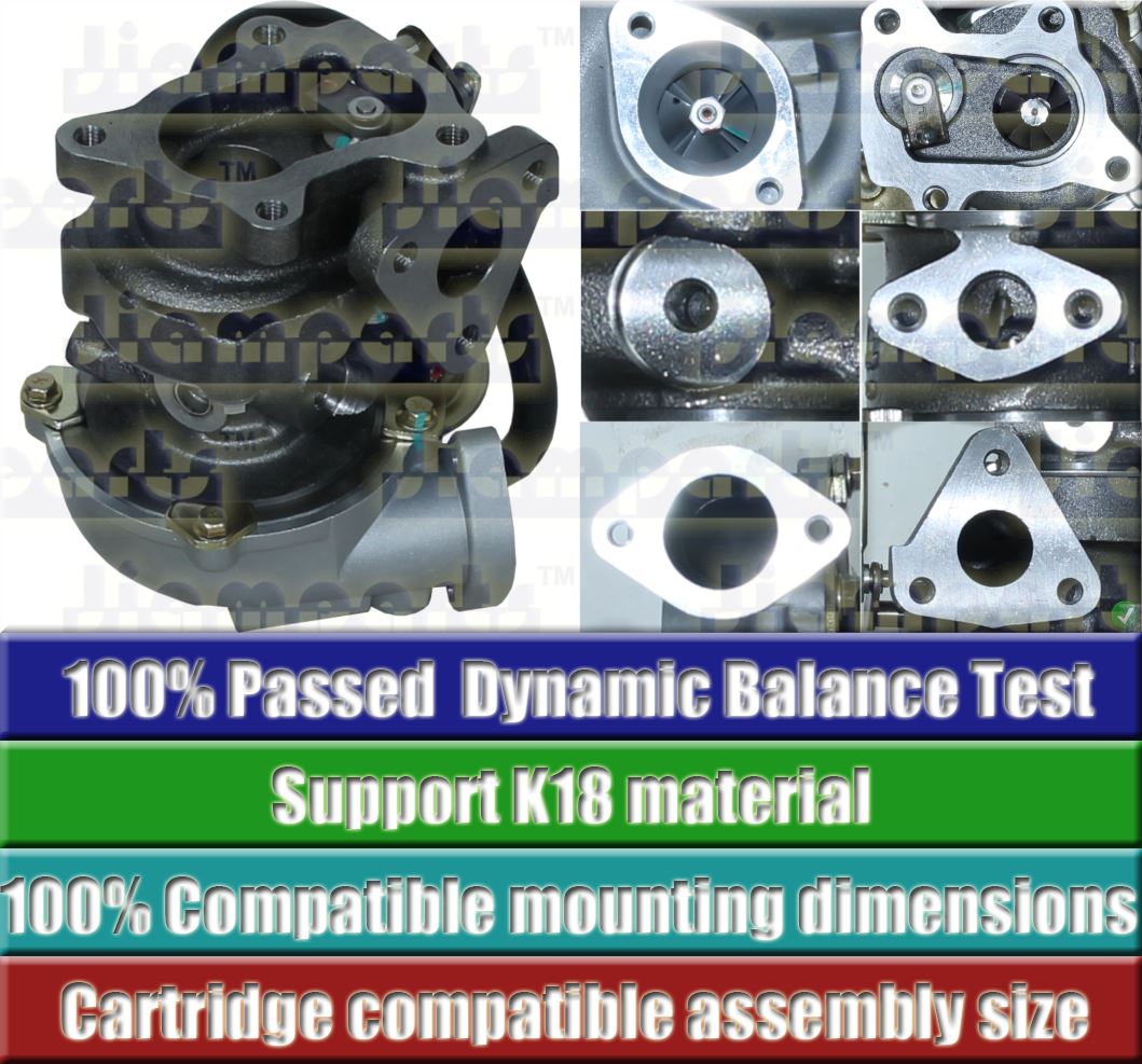 Description image:Turbocharger RHB31CW-30004CP7NRBRDL245AZ VJ110069