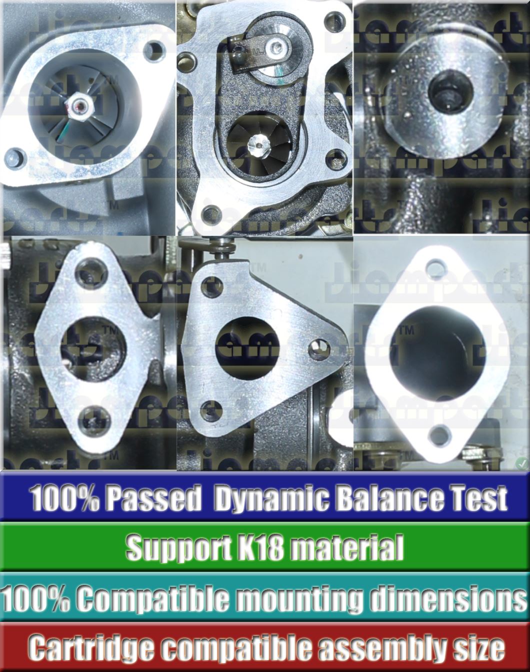 Description image:Turbocharger RHB31CW-30004CP7NRBRDL245AZ VJ110069