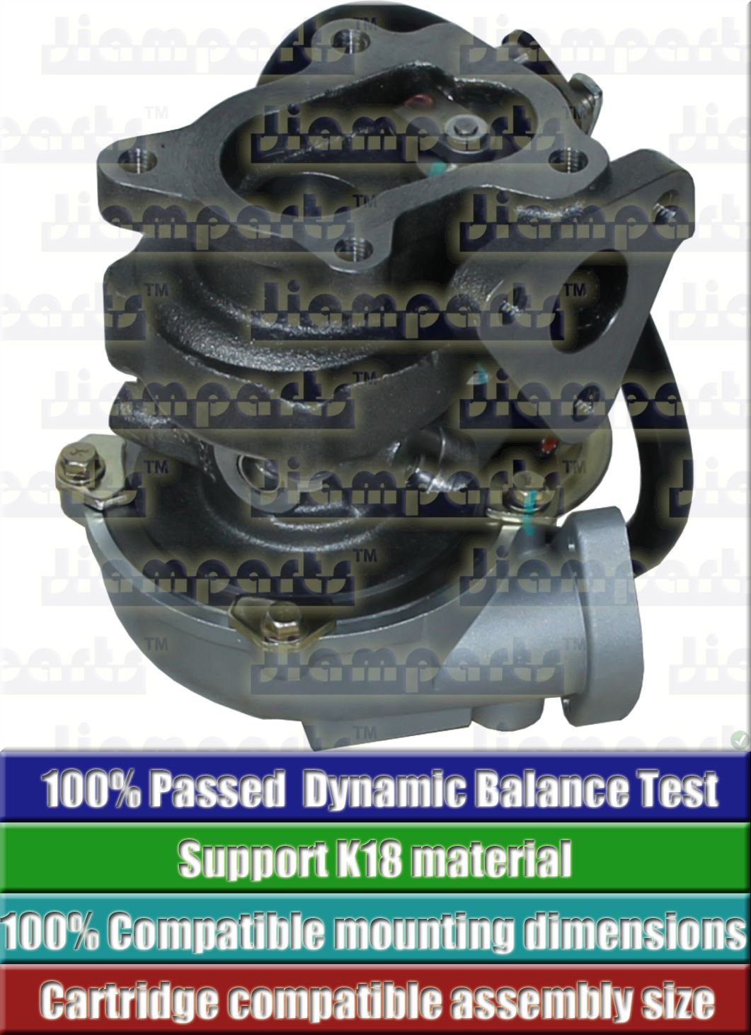 Description image:Turbocharger RHB31CW-30004CP7NRBRDL245AZ VJ110069