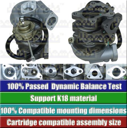 Showcase image:Turbocharger RHB31CW-30004CP7NRBRDL245AZ VJ110069
