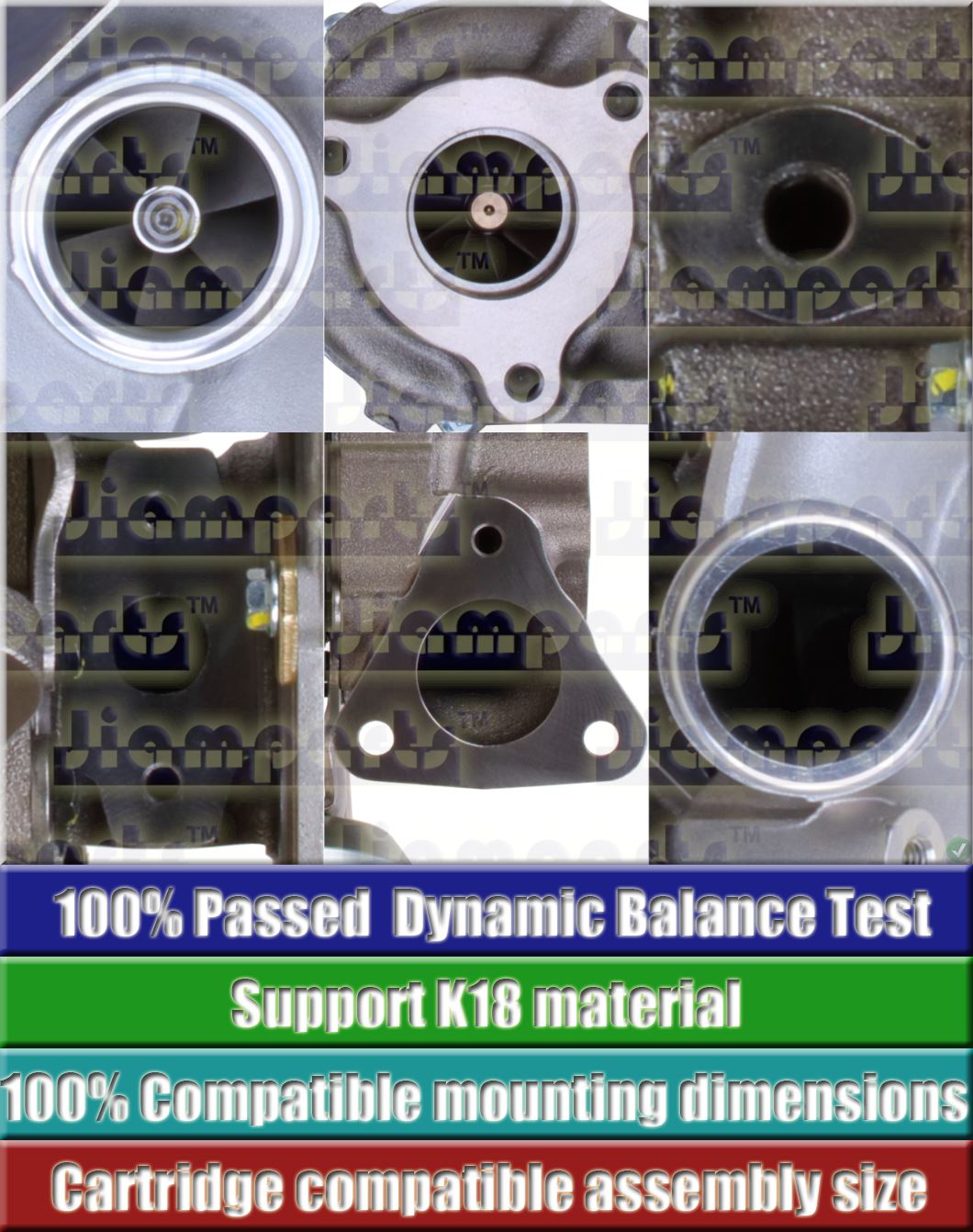 Description image:Turbocharger RHV4 VT17