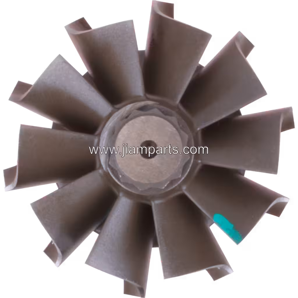 171865 TW S200S017 TURBINE WHEEL OF TURBOCHARGER FOR CAT 325B CAT 3116 Front View 800X800