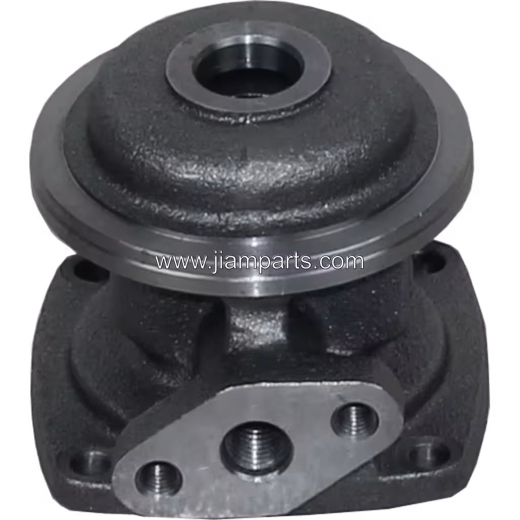 FOR 3522777 BH H1C BEARING HOUSING OF TURBOCHARGER FOR CUMMINS 6BT 180PS Bottom View Of 45 Degrees 800X800