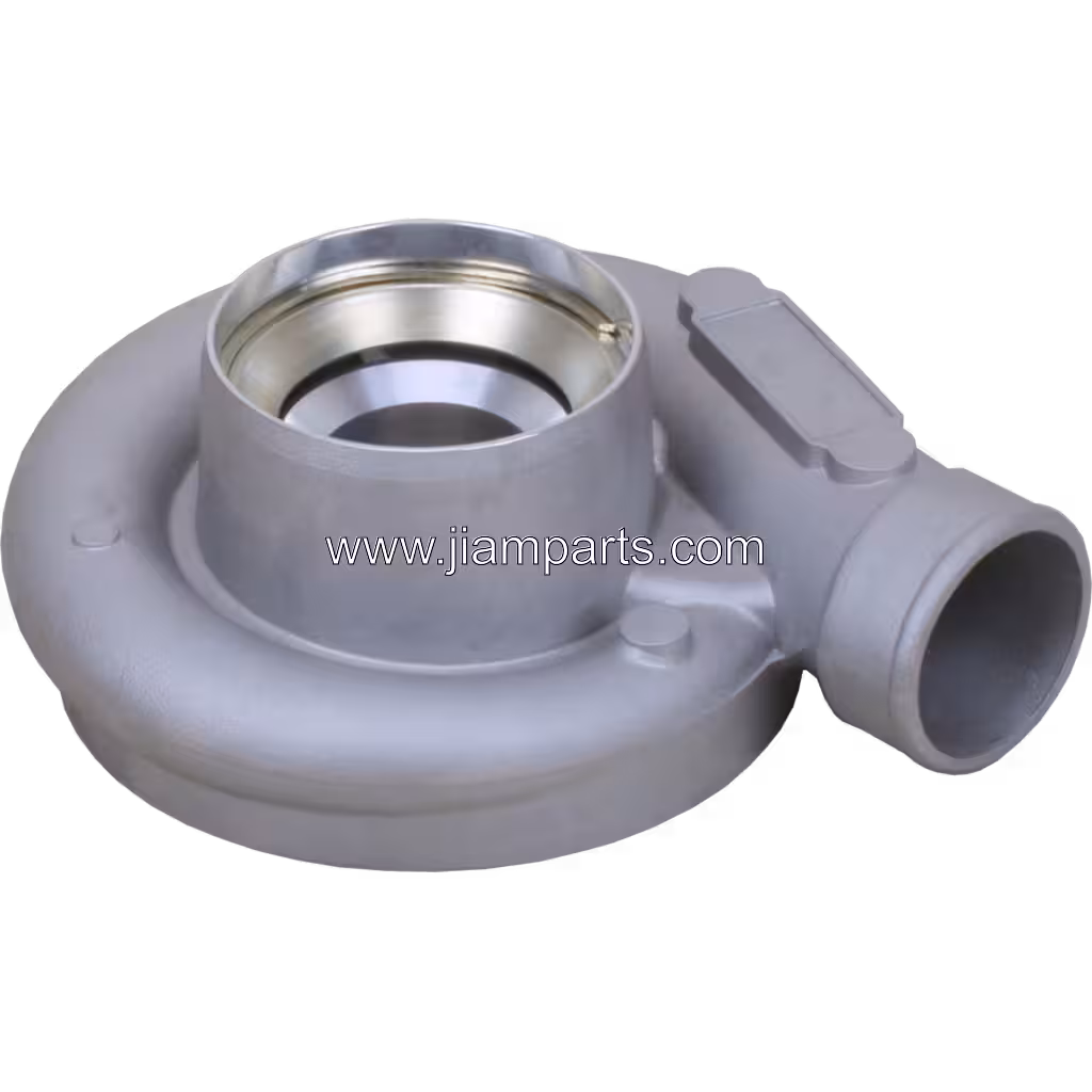 FOR 3537132 CH HX35 COMPRESSOR HOUSING OF TURBOCHARGER FOR CUMMINS INDUSTRIAL CUMMINS 6BT 145HP Top View Of 45 Degrees 800X800
