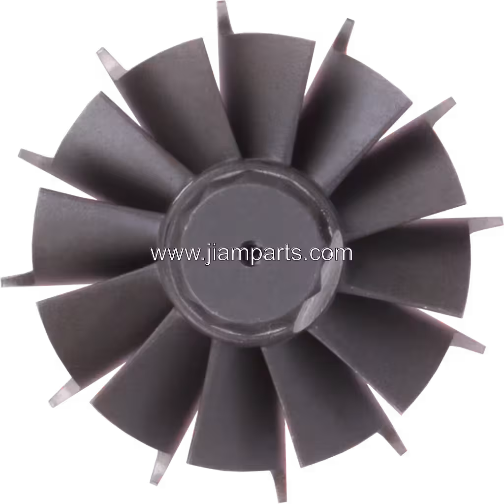 FOR 3539678 TW HX35W TURBINE WHEEL OF TURBOCHARGER FOR CUMMINS TRUCK B SERIES CUMMINS 6BTAA Top View 800X800