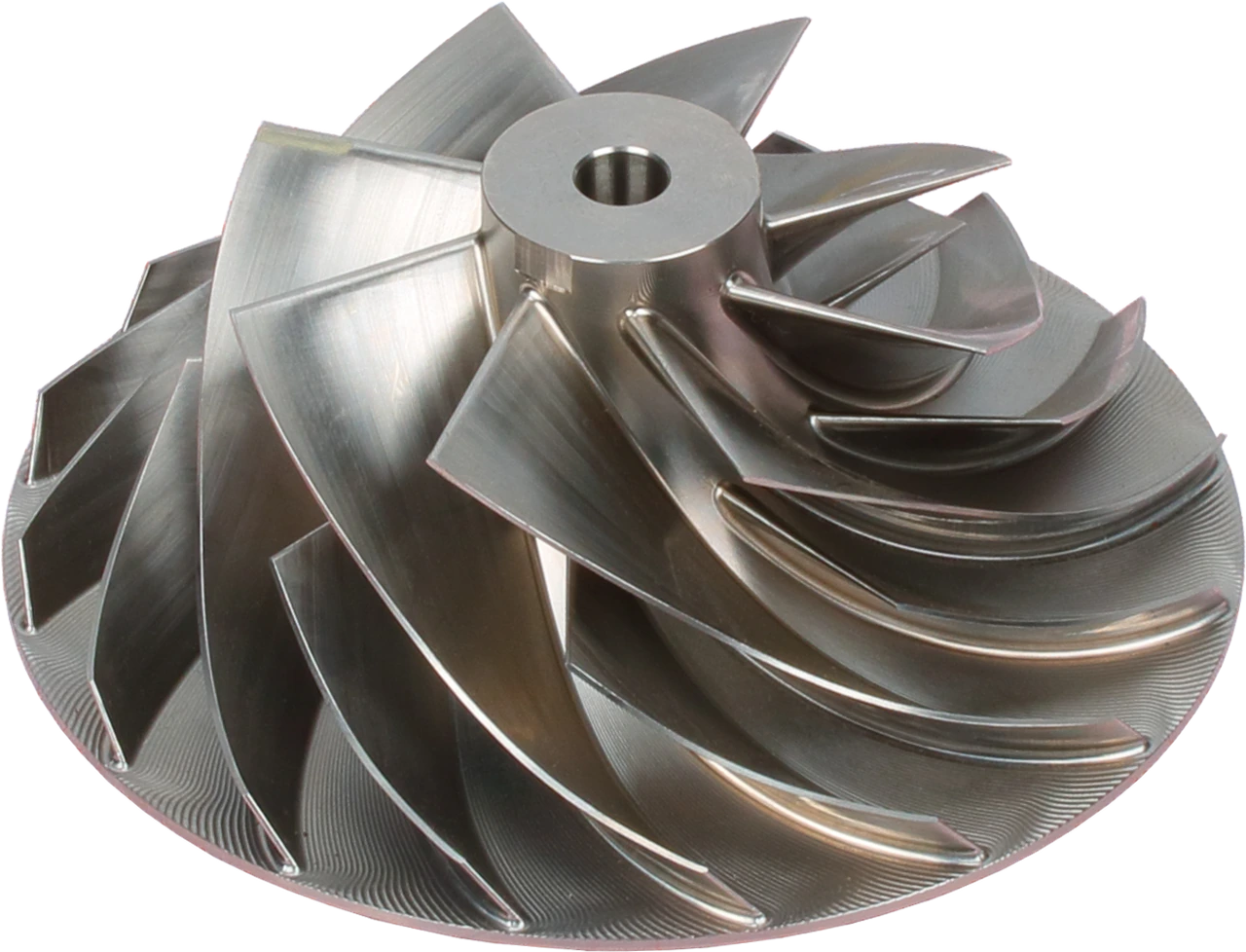 3794691 HX83 aftermarket compressor wheel — top three-quarter view