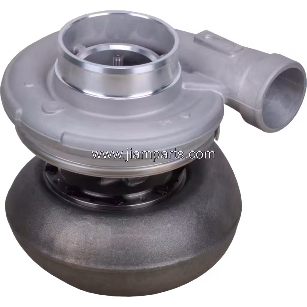 3801689 HC5A aftermarket turbocharger — top three-quarter view