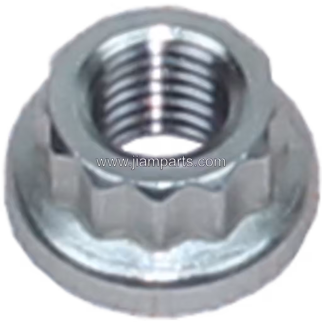 400768-0012 T1210 aftermarket shaft nut — top three-quarter view